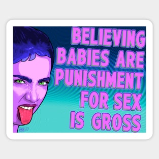 Gross Belief Sticker